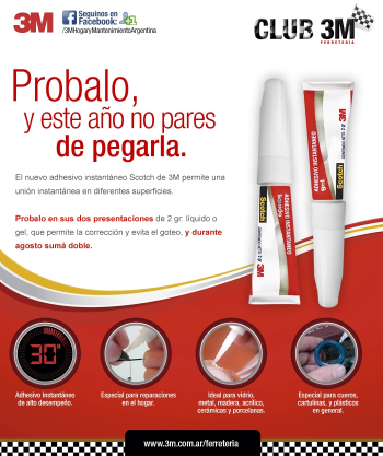Adhesivo Instantaneo SCOTCH 